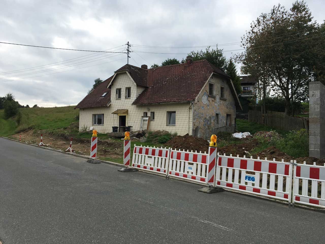 Verlegung der Stromleitung Gundlitz 7