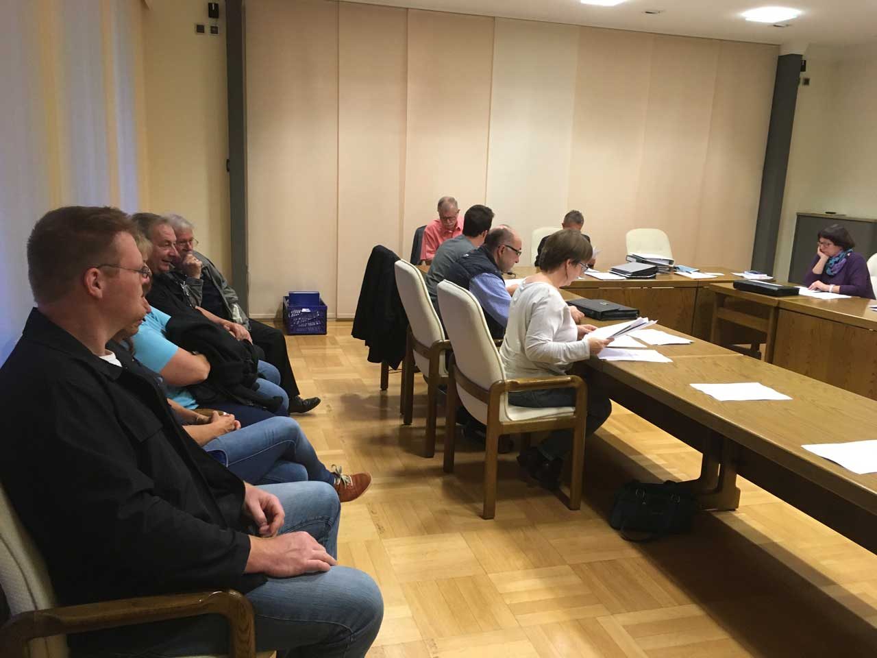 Gemeinderat Stammbach beschließt Bauplan Dorfgemeinschafts und Feuerwehrhaus Gundlitz