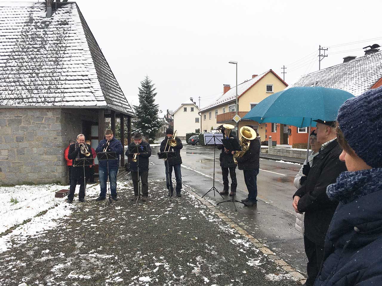 Gedenkfeier zum Volkstrauertag 2017 in Gundlitz